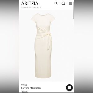 Aritzia Fortune Maxi Dress XS
